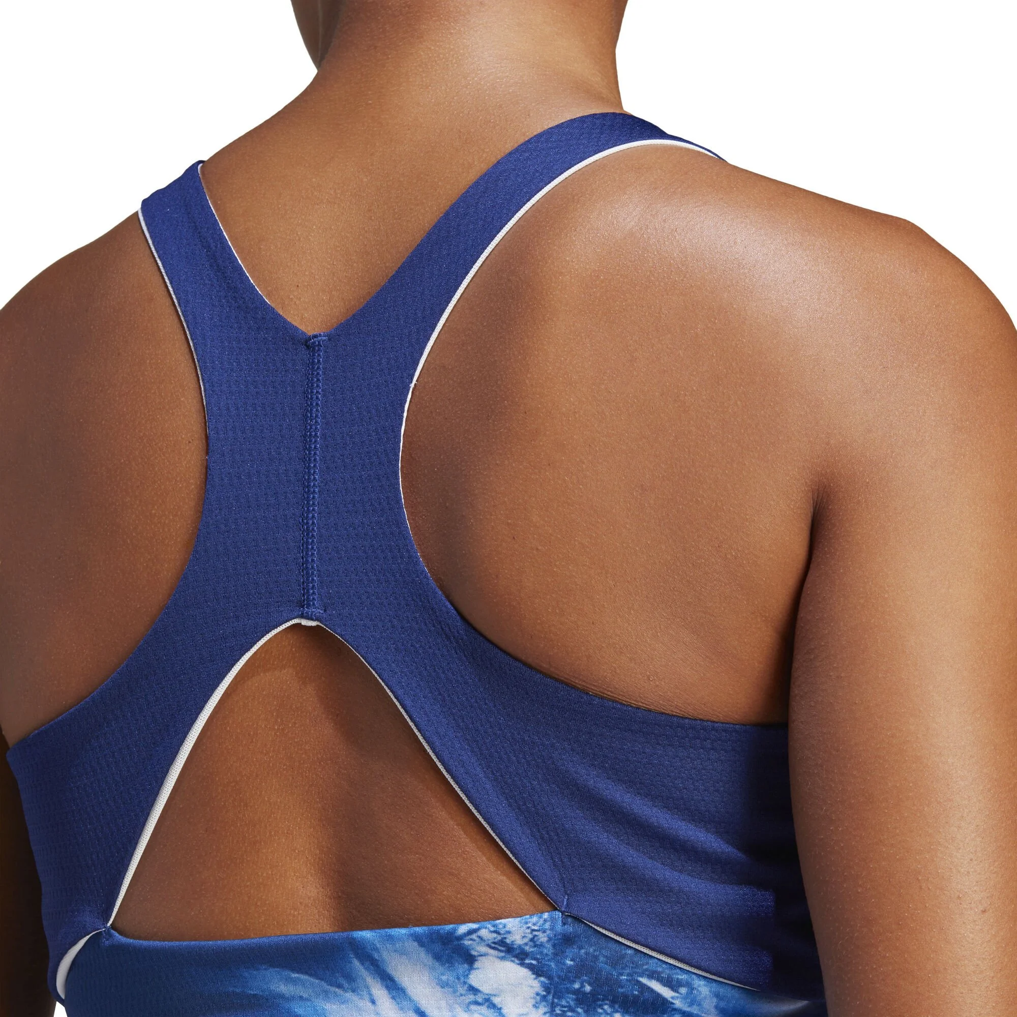 ADIDAS Melbourne Y- Canottiera Donna - Blu Scuro, Bianco 6 ADIDAS Melbourne Y- Canottiera Donna - Blu Scuro, Bianco - immagine 6