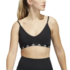 ADIDAS Purebare Light-Support Reggiseni Sportivi Donna - Nero, Bianco -Vendite Racchette da tennis 17831000 16