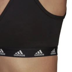 ADIDAS Purebare Light-Support Reggiseni Sportivi Donna - Nero, Bianco -Vendite Racchette da tennis 17831000 18