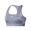 ADIDAS PowerReact Training Medium-Support Bra Reggiseni Sportivi Donna - Argento