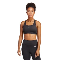 ADIDAS Training PowerReact Training Medium-Support Bra Reggiseni Sportivi Donna - Nero -Vendite Racchette da tennis 17854000 16