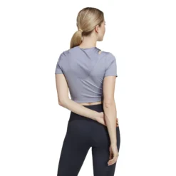 ADIDAS Training HIIT AEROREADY Crop Training Maglietta Donna - Grigio -Vendite Racchette da tennis 17859000 14