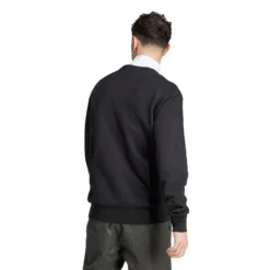 ADIDAS Essentials French Terry Embroidered Small Logo Felpa Uomini - Nero -Vendite Racchette da tennis 17890000 14