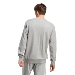 ADIDAS Essentials French Terry Embroidered Small Logo Felpa Uomini - Grigio -Vendite Racchette da tennis 17891000 14