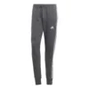 ADIDAS Essentials French Terry Tapered Cuff 3-Stripes Pantalone Da Allenamento Uomini - Grigio, Bianco