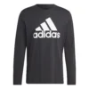 ADIDAS Essentials Long-Sleeve Top Manica Lunga Uomini - Nero, Bianco