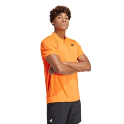 ADIDAS Club Henley Polo Uomini - Arancione 11 ADIDAS Club Henley Polo Uomini - Arancione -Vendite Racchette da tennis 17914000 16