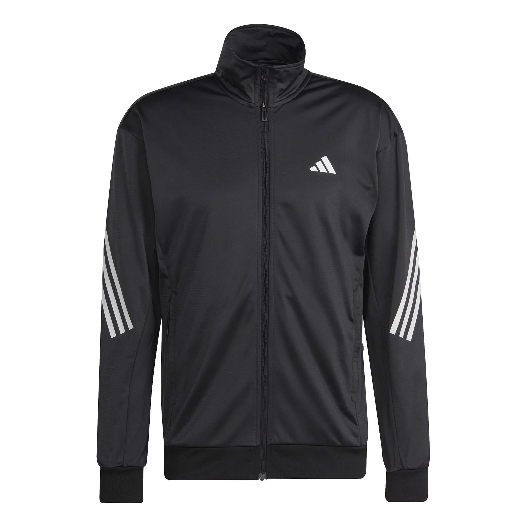ADIDAS 3-Stripes Knit Giacca Da Allenamento Uomini - Nero, Bianco 1 ADIDAS 3-Stripes Knit Giacca Da Allenamento Uomini - Nero, Bianco