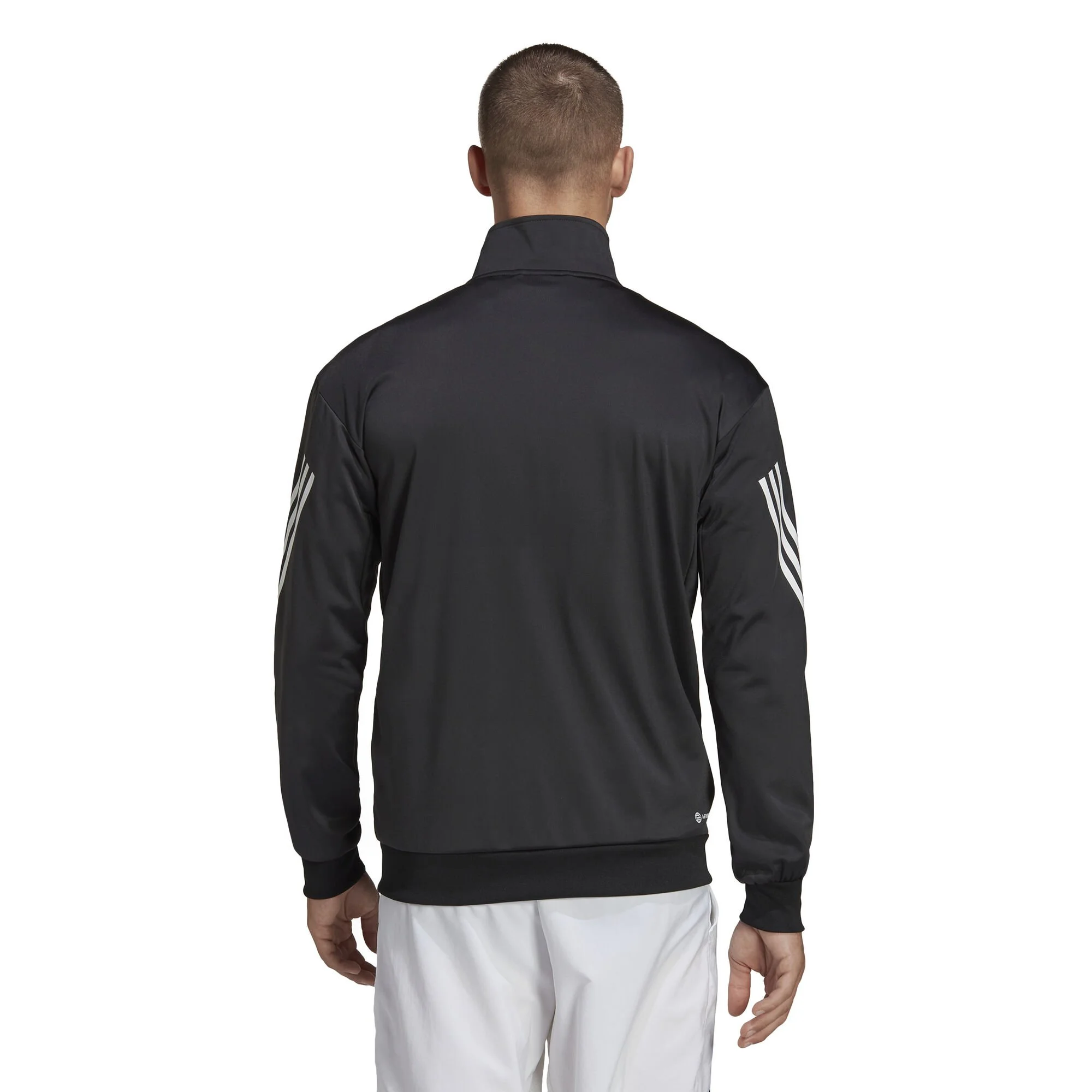 ADIDAS 3-Stripes Knit Giacca Da Allenamento Uomini - Nero, Bianco 3 ADIDAS 3-Stripes Knit Giacca Da Allenamento Uomini - Nero, Bianco - immagine 3