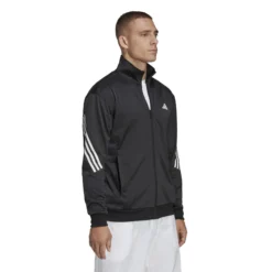 ADIDAS 3-Stripes Knit Giacca Da Allenamento Uomini - Nero, Bianco 9 ADIDAS 3-Stripes Knit Giacca Da Allenamento Uomini - Nero, Bianco -Vendite Racchette da tennis 17954000 15