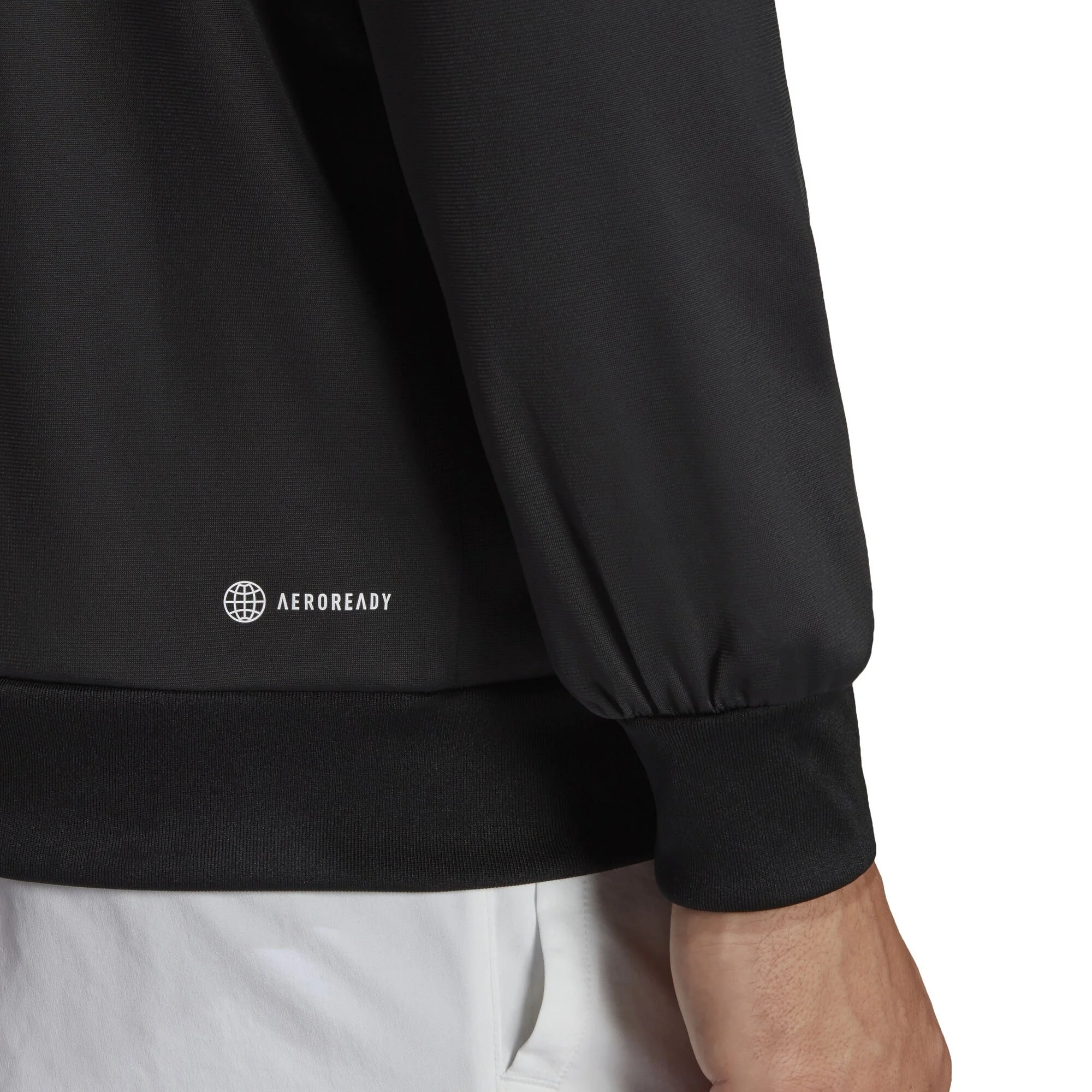 ADIDAS 3-Stripes Knit Giacca Da Allenamento Uomini - Nero, Bianco 6 ADIDAS 3-Stripes Knit Giacca Da Allenamento Uomini - Nero, Bianco - immagine 6