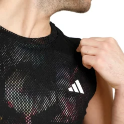 ADIDAS Melbourne Canottiera Uomini - Nero, Multicolore -Vendite Racchette da tennis 17965000 0 6