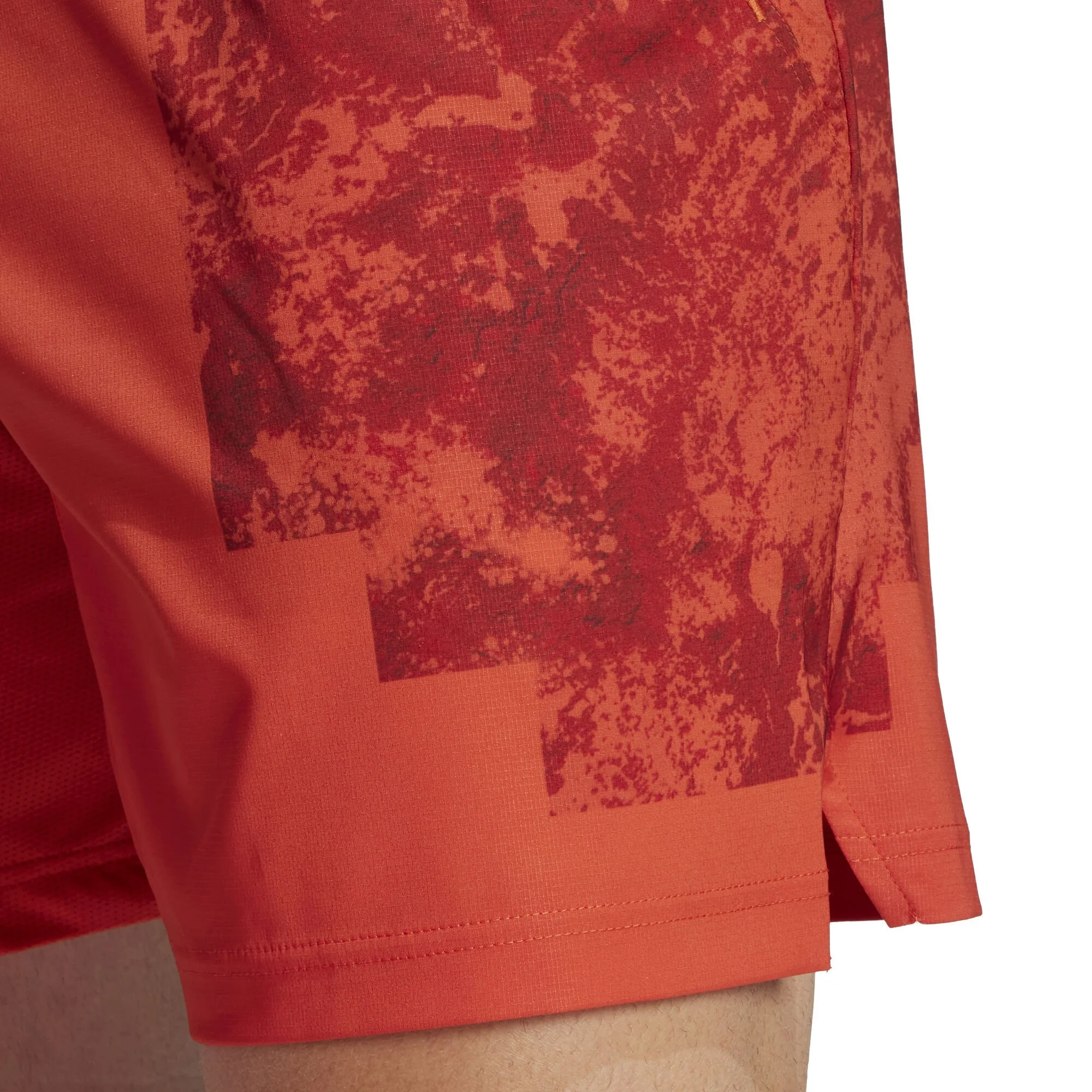 ADIDAS Paris Ergo Pantaloncini Uomini - Arancione, Grigio 7 ADIDAS Paris Ergo Pantaloncini Uomini - Arancione, Grigio - immagine 7