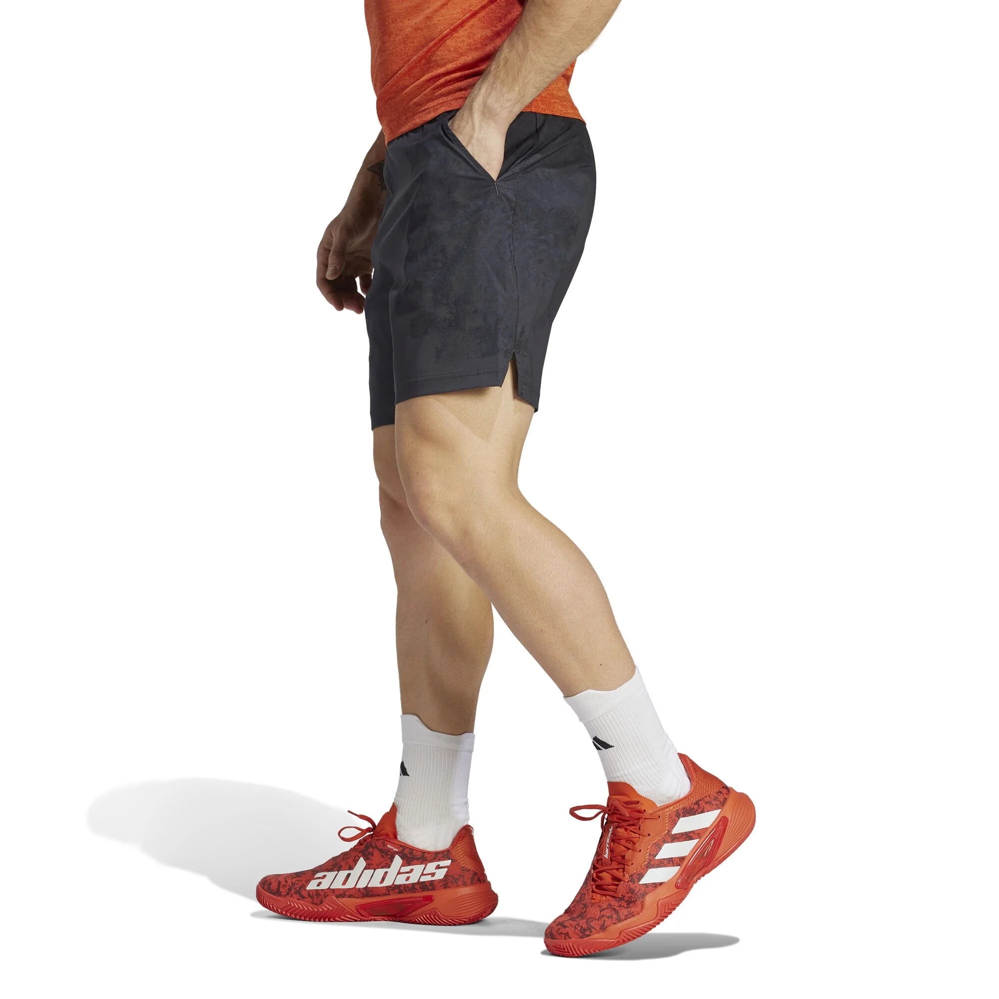 ADIDAS Paris Ergo Pantaloncini Uomini - Grigio Scuro 4 ADIDAS Paris Ergo Pantaloncini Uomini - Grigio Scuro - immagine 4