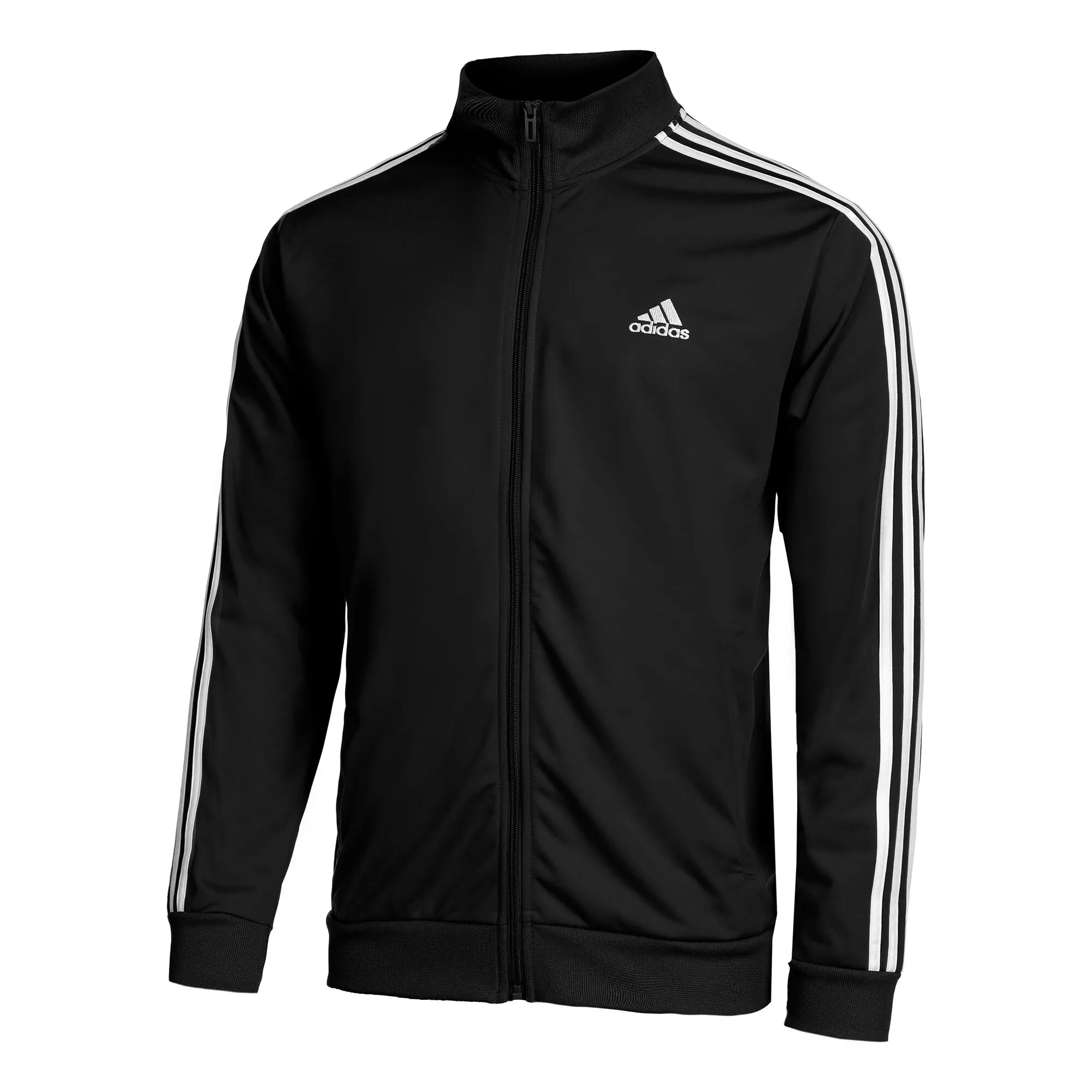 ADIDAS Sportswear Basic 3-Stripes Tricot Tuta Da Allenamento Uomini - Nero, Bianco 3 ADIDAS Sportswear Basic 3-Stripes Tricot Tuta Da Allenamento Uomini - Nero, Bianco - immagine 3