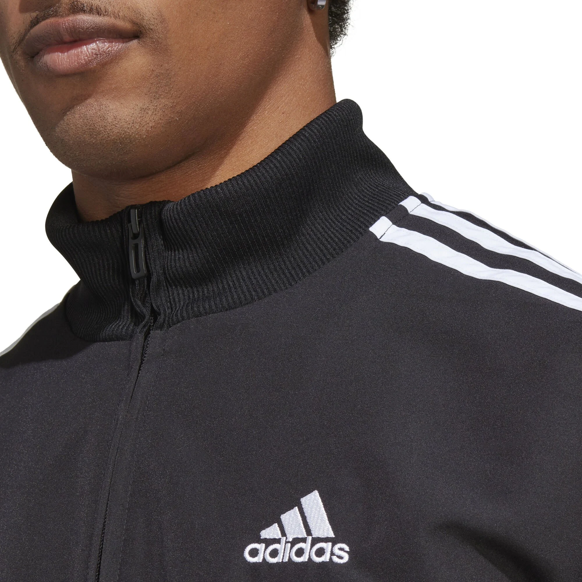 ADIDAS 3-Stripes Woven Tuta Da Allenamento Uomini - Nero, Bianco 7 ADIDAS 3-Stripes Woven Tuta Da Allenamento Uomini - Nero, Bianco - immagine 7