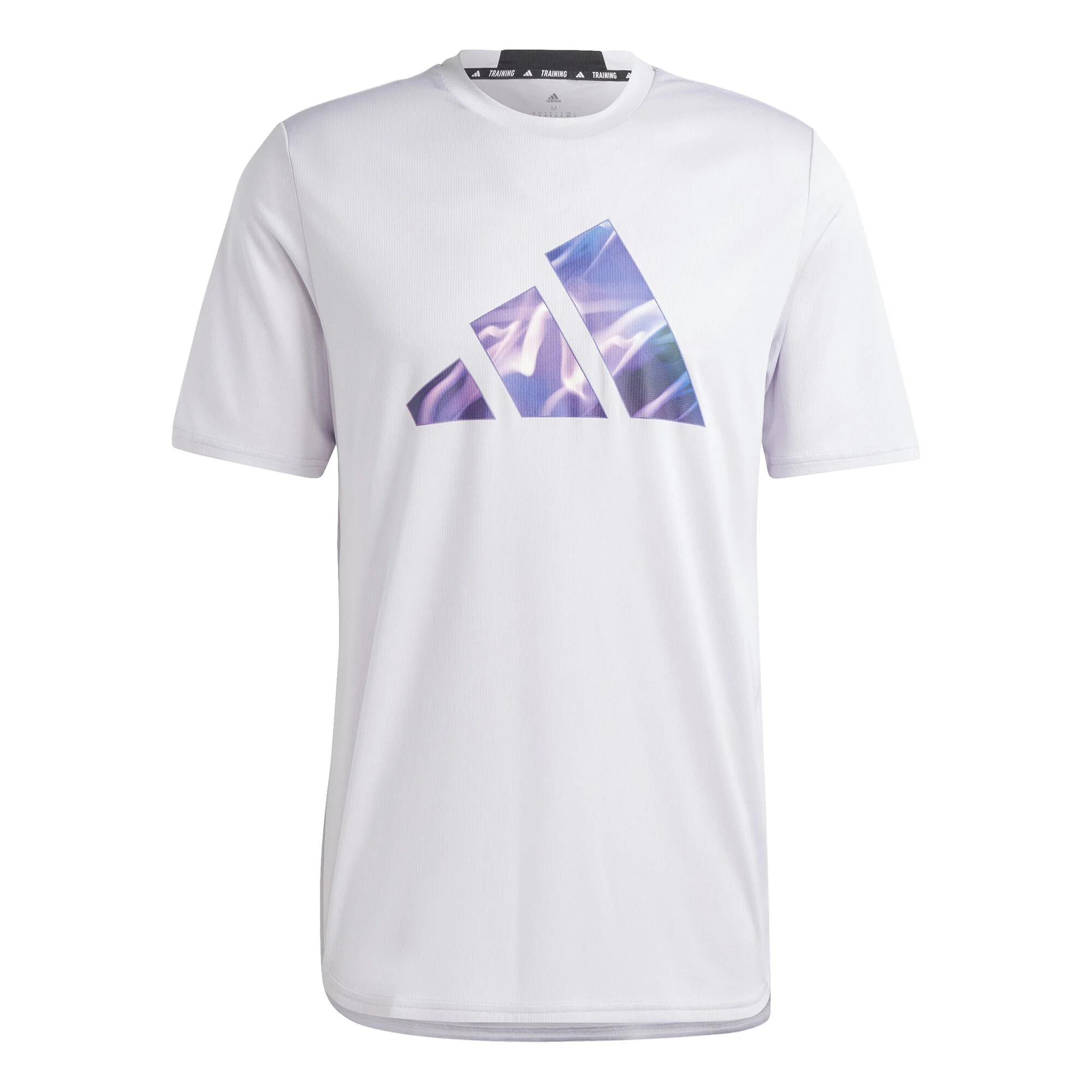 ADIDAS Designed For Movement HIIT Training Maglietta Uomini - Bianco, Lilla 1 ADIDAS Designed For Movement HIIT Training Maglietta Uomini - Bianco, Lilla