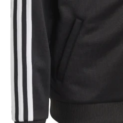 ADIDAS Essentials Train AEROREADY 3-Stripes Regular-Fit Full-Zip Felpa Ragazzi - Nero, Bianco -Vendite Racchette da tennis 18061000 10
