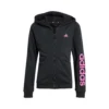 ADIDAS Linear Felpa Ragazze - Nero, Rosa