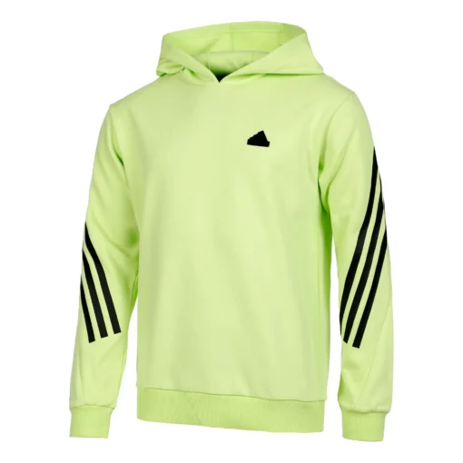 ADIDAS Future Icon 3 Stripes Felpa Con Cappuccio Uomini - Lime, Nero 2 ADIDAS Future Icon 3 Stripes Felpa Con Cappuccio Uomini - Lime, Nero -Vendite Racchette da tennis 18359000 000