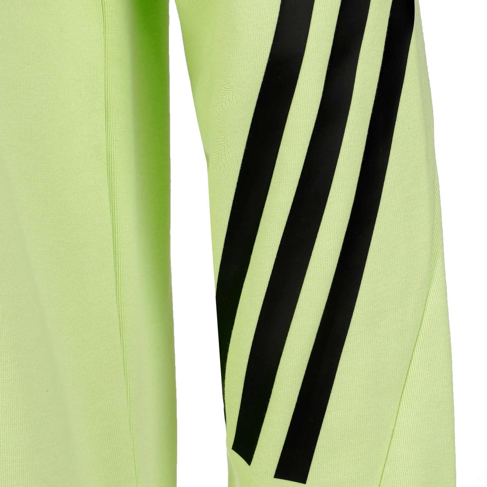 ADIDAS Future Icon 3 Stripes Felpa Con Cappuccio Uomini - Lime, Nero 4 ADIDAS Future Icon 3 Stripes Felpa Con Cappuccio Uomini - Lime, Nero - immagine 4