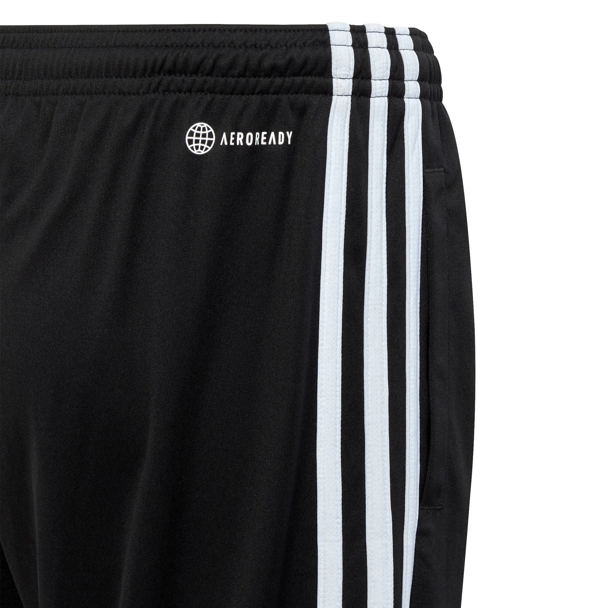 ADIDAS ES 3 Stripes Pantaloncini Ragazzi - Nero, Bianco 3 ADIDAS ES 3 Stripes Pantaloncini Ragazzi - Nero, Bianco - immagine 3