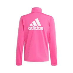 ADIDAS Big Logo Tracksuit Tuta Da Allenamento Ragazze - Berry, Nero -Vendite Racchette da tennis 18487000 12