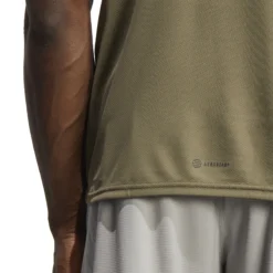 ADIDAS D4M Maglietta Uomini - Oliva -Vendite Racchette da tennis 18535000 17