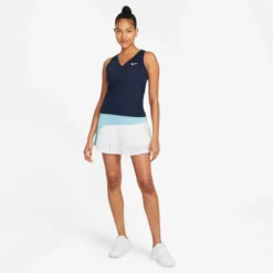 Nike Court Victory Canottiera Donna - Blu Scuro -Vendite Racchette da tennis 51813000 13