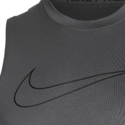 Nike Dri-Fit Pro Tight Canottiera Uomini - Grigio, Nero -Vendite Racchette da tennis 54195000 10