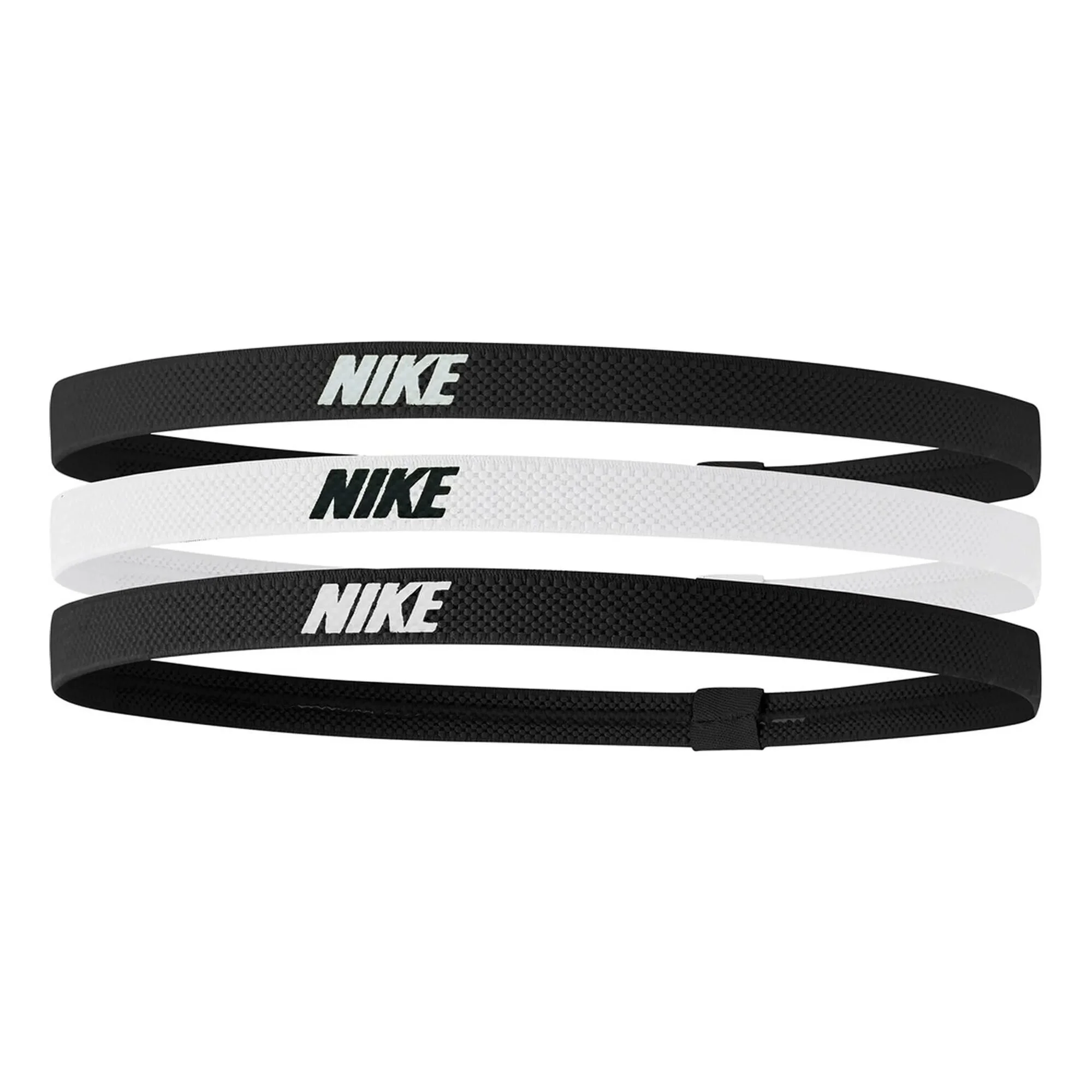 Nike Elastic 2.0 Fascia Per Capelli Confezione Da 3 - Nero, Bianco 1 Nike Elastic 2.0 Fascia Per Capelli Confezione Da 3 - Nero, Bianco