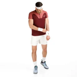 Nike Dri-Fit Advantage 7in Pantaloncini Uomini - Bianco -Vendite Racchette da tennis 55296000 0 3
