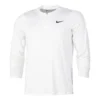 Nike Dri-Fit Advantage Half-Zip Manica Lunga Uomini - Bianco