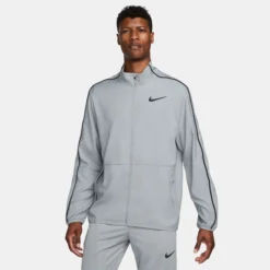Nike Dri-Fit Team Woven Giacca Da Allenamento Uomini - Grigio -Vendite Racchette da tennis 55622000 13