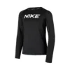 Nike Dri-Fit Pro Manica Lunga Ragazzi - Nero, Bianco
