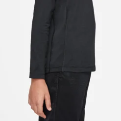 Nike Dri-Fit Pro Manica Lunga Ragazzi - Nero, Bianco -Vendite Racchette da tennis 55643000 11