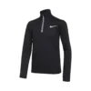 Nike Dri-Fit Poly 1/4 Zip Manica Lunga Ragazzi - Nero