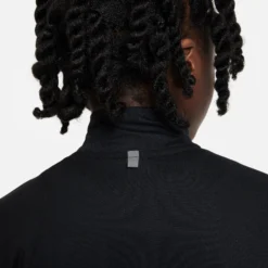 Nike Dri-Fit Poly 1/4 Zip Manica Lunga Ragazzi - Nero -Vendite Racchette da tennis 55654000 17