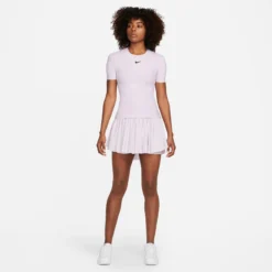 Nike Court Advantage Dri-Fit 6M Maglietta Donna - Viola -Vendite Racchette da tennis 55823000 18