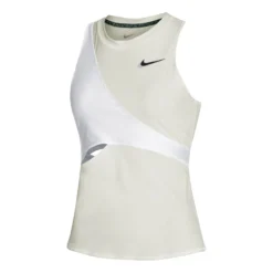 Nike Court Dri-Fit Slam NT PS Canottiera Donna - Crema, Bianco