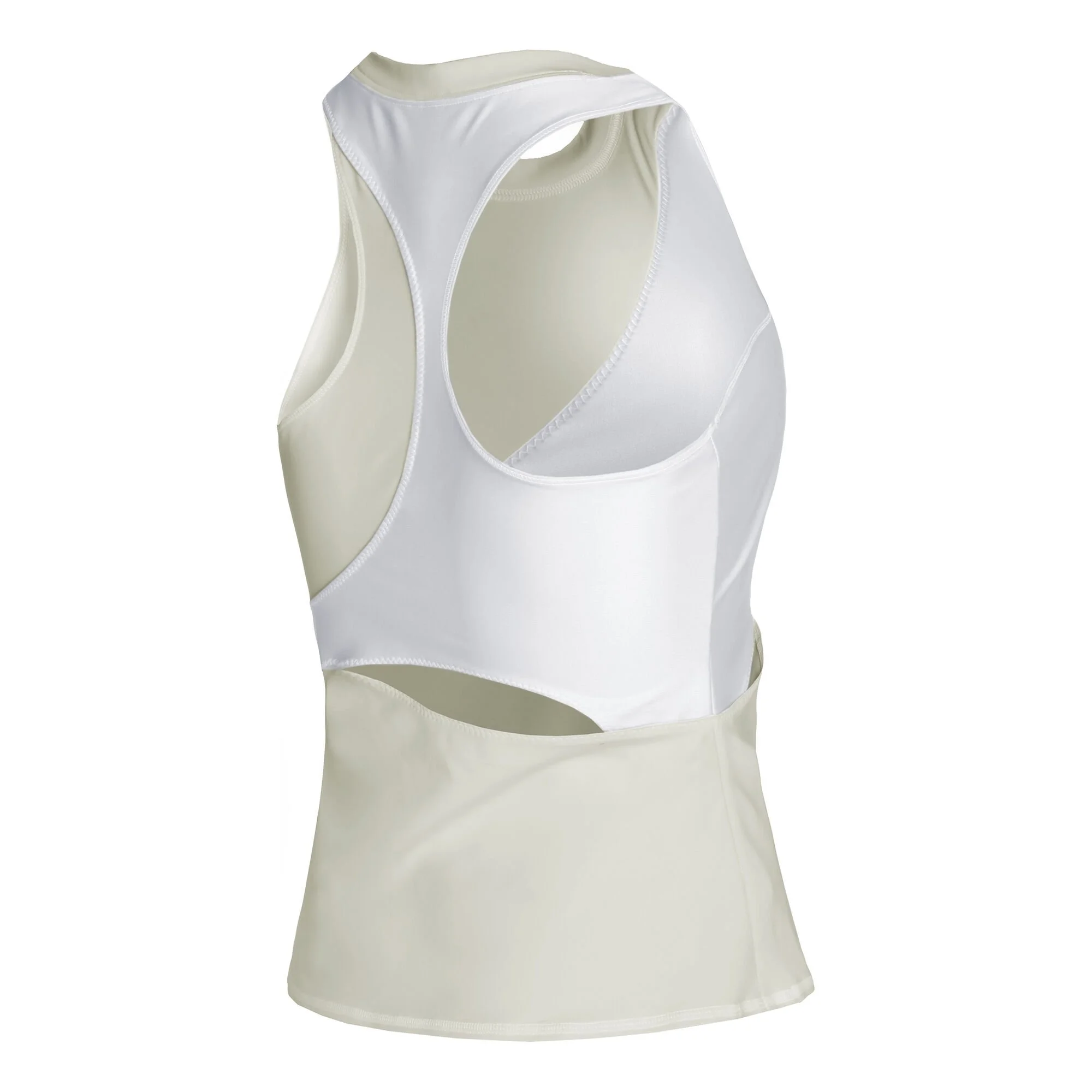 Nike Court Dri-Fit Slam NT PS Canottiera Donna - Crema, Bianco 2 Nike Court Dri-Fit Slam NT PS Canottiera Donna - Crema, Bianco - immagine 2
