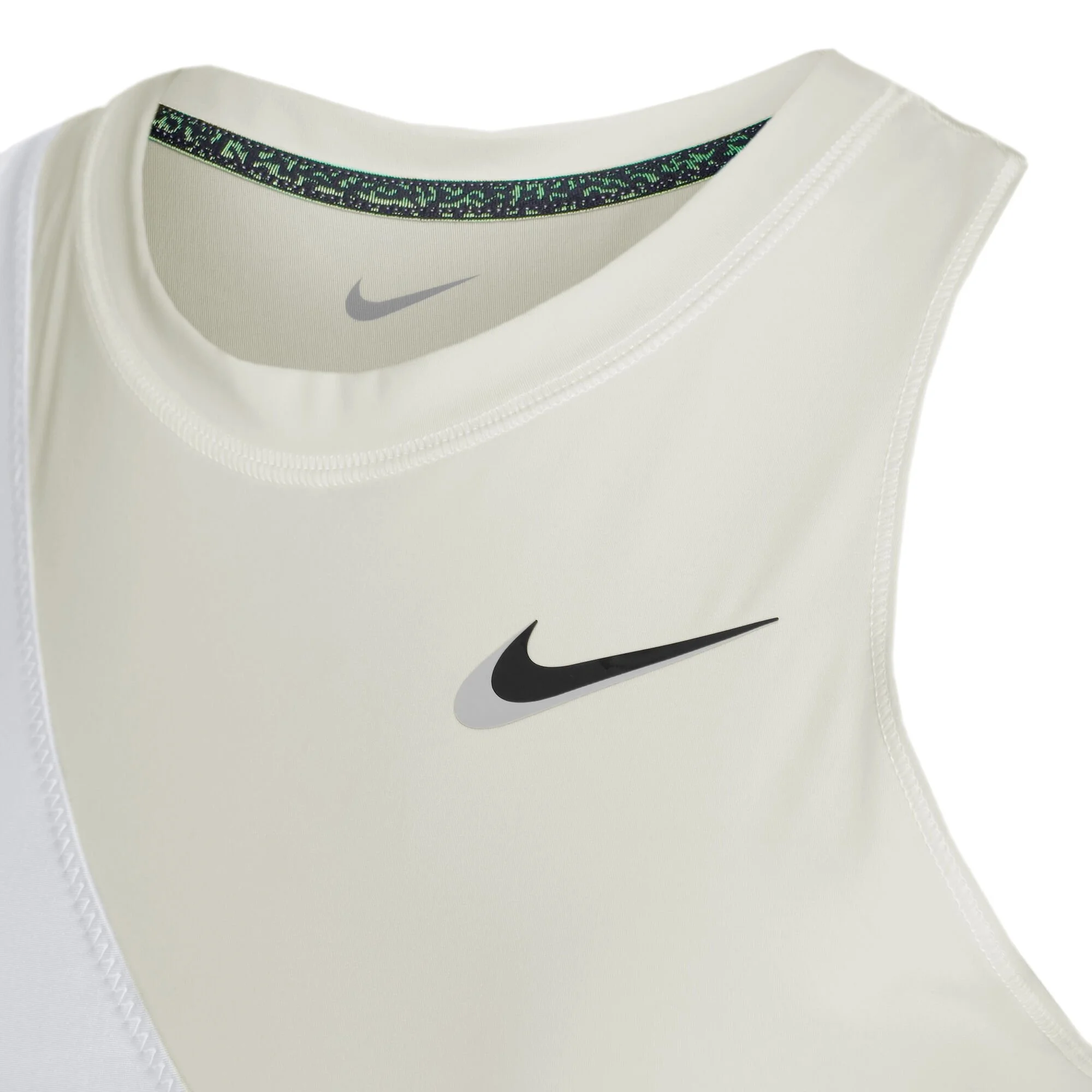 Nike Court Dri-Fit Slam NT PS Canottiera Donna - Crema, Bianco 3 Nike Court Dri-Fit Slam NT PS Canottiera Donna - Crema, Bianco - immagine 3