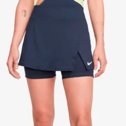 Nike Court Victory Dri-Fit Straight Gonna Donna - Blu Scuro -Vendite Racchette da tennis 55844000 13