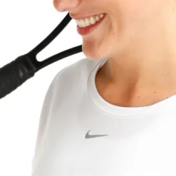 Nike One Luxe Standart Maglietta Donna - Bianco -Vendite Racchette da tennis 56104000 0 8