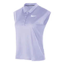 Nike Court Victory Dri-Fit Polo Donna - Lilla