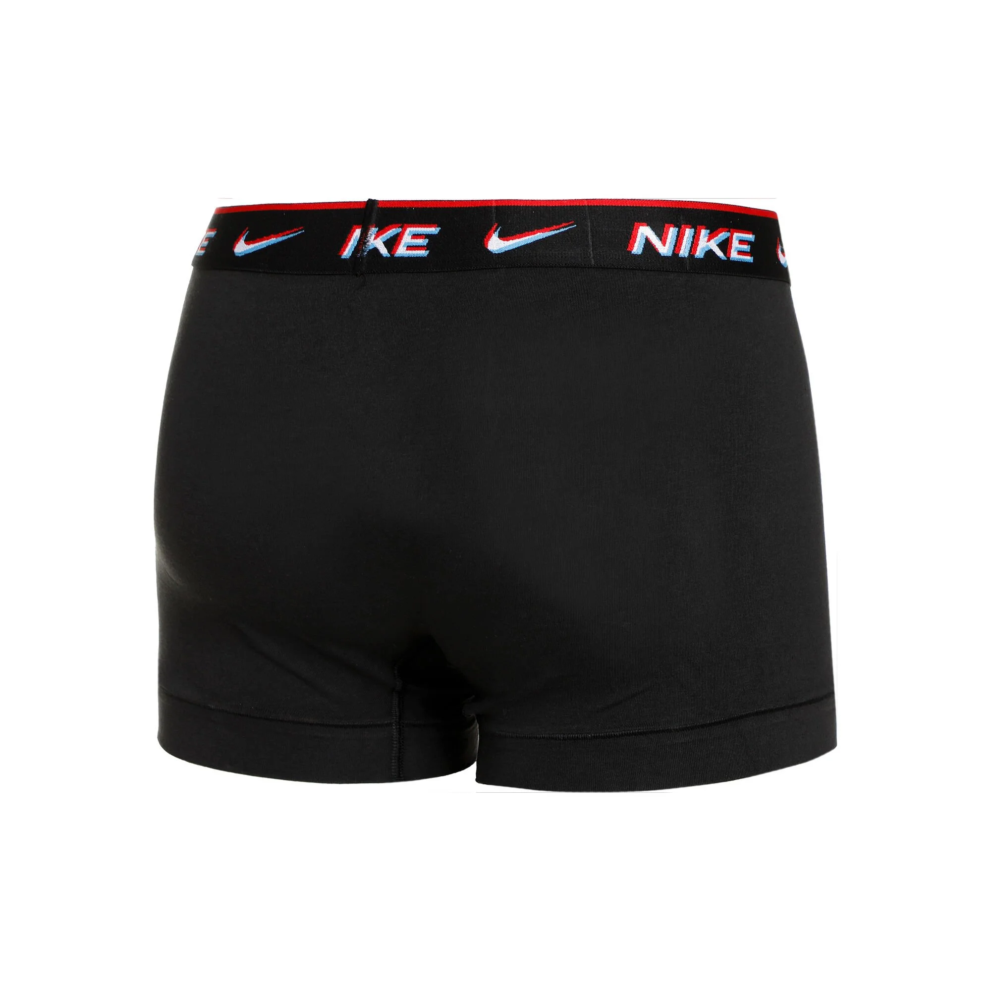 Nike Everyday Cotton Stretch Trunk Boxer Confezione Da 3 Uomini - Nero, Multicolore 4 Nike Everyday Cotton Stretch Trunk Boxer Confezione Da 3 Uomini - Nero, Multicolore - immagine 4