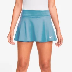 Nike Dri-Fit Court Flouncy Gonna Donna - Color Petrolio -Vendite Racchette da tennis 56610000 18