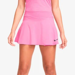 Nike Dri-Fit Court Flouncy Gonna Donna - Rosa -Vendite Racchette da tennis 56611000 18