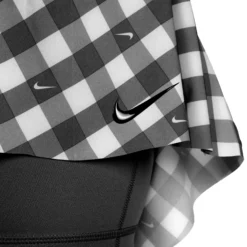 Nike Dri-Fit Club Regular Printed Gonna Donna - Nero, Bianco -Vendite Racchette da tennis 56639000 11