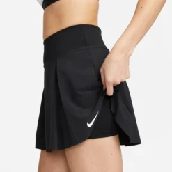 Nike Dri-Fit Club Short Gonna Donna - Nero -Vendite Racchette da tennis 56645000 15
